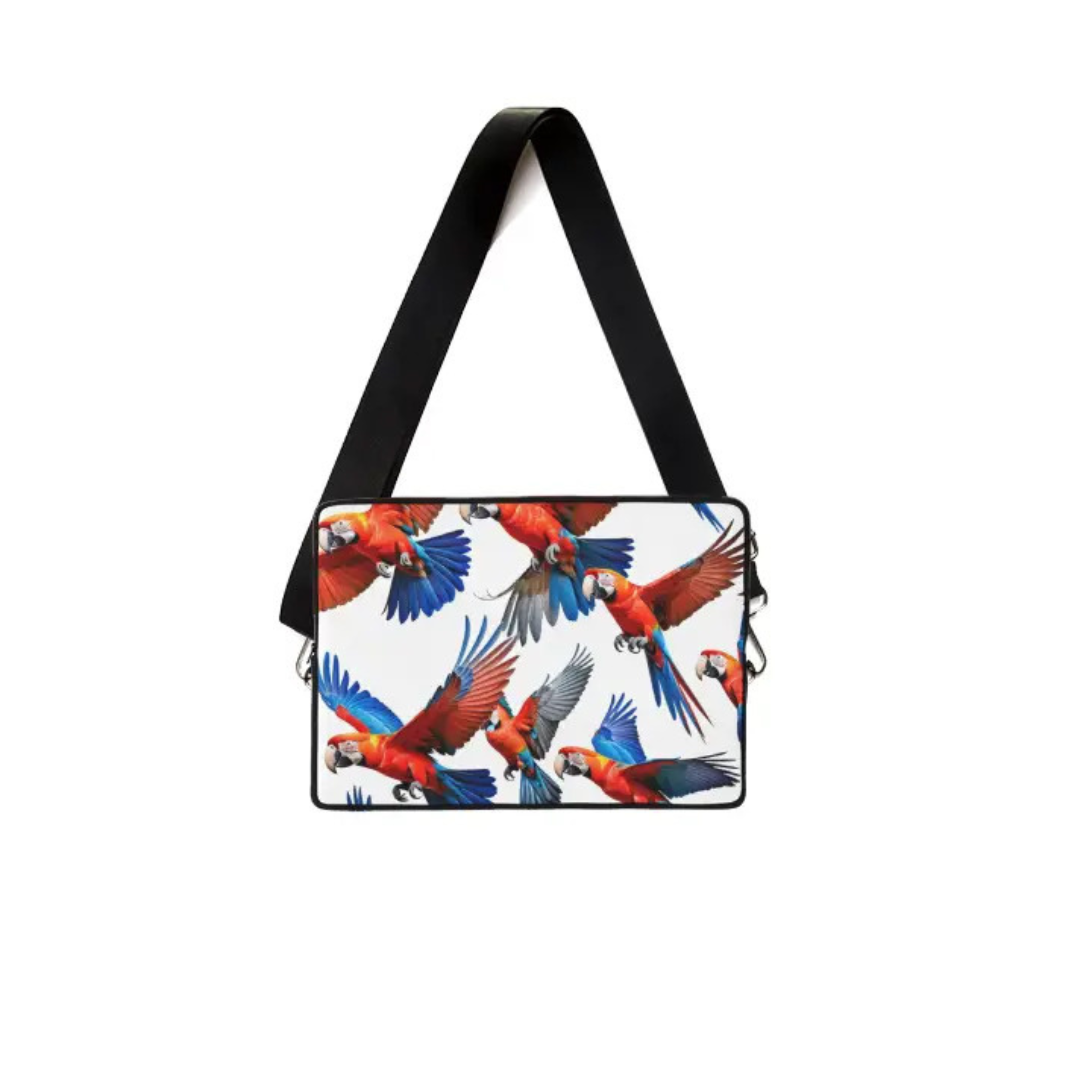 Vibrant Macaw Flight