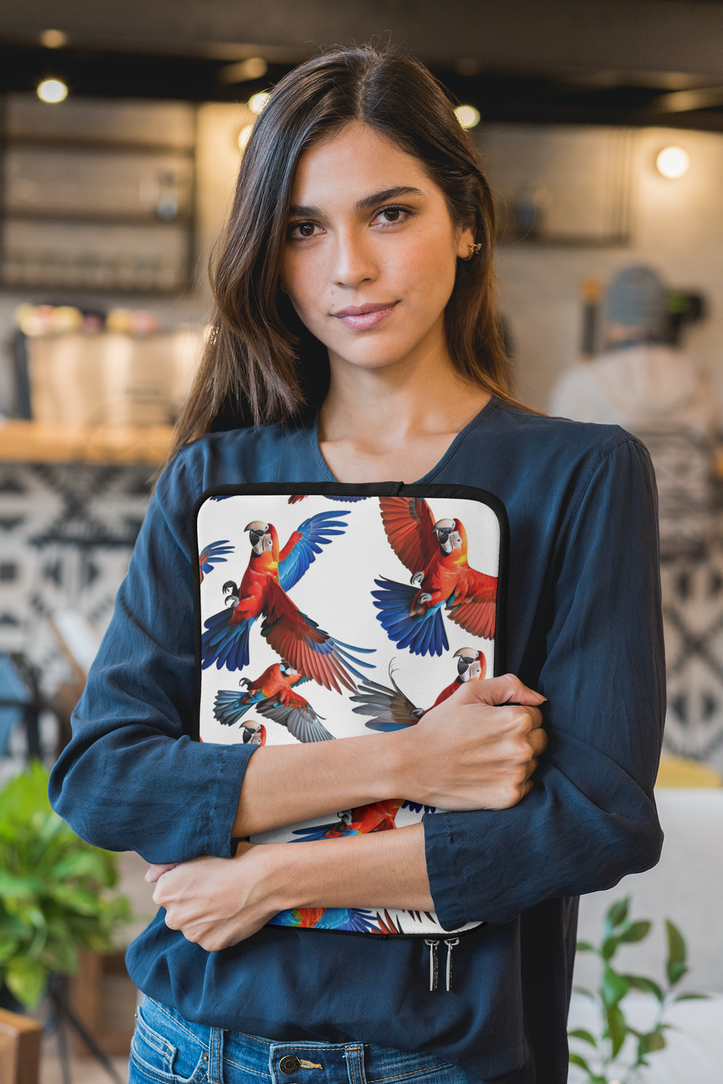 Vibrant Macaw Flight