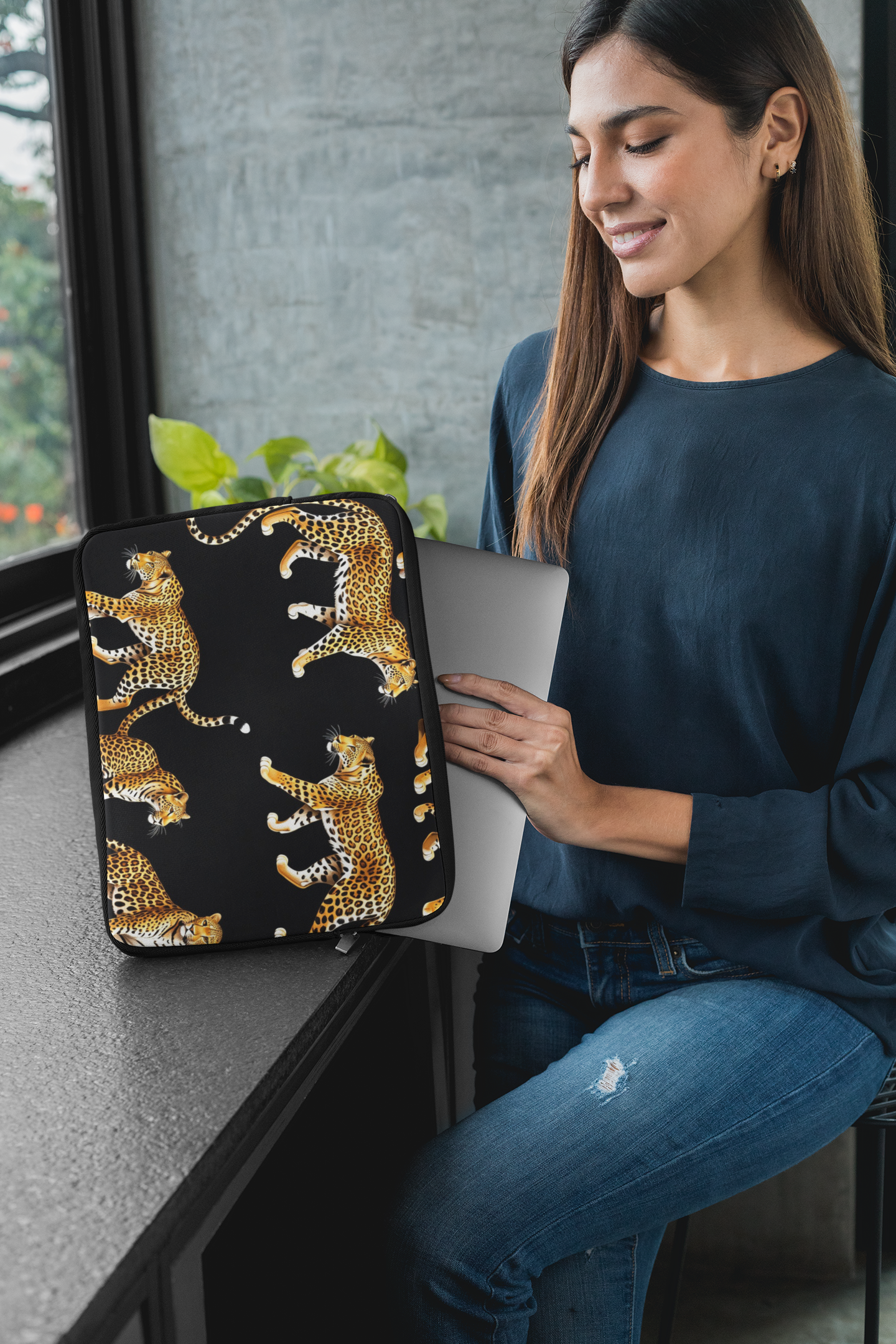 Golden Leopard Elegance